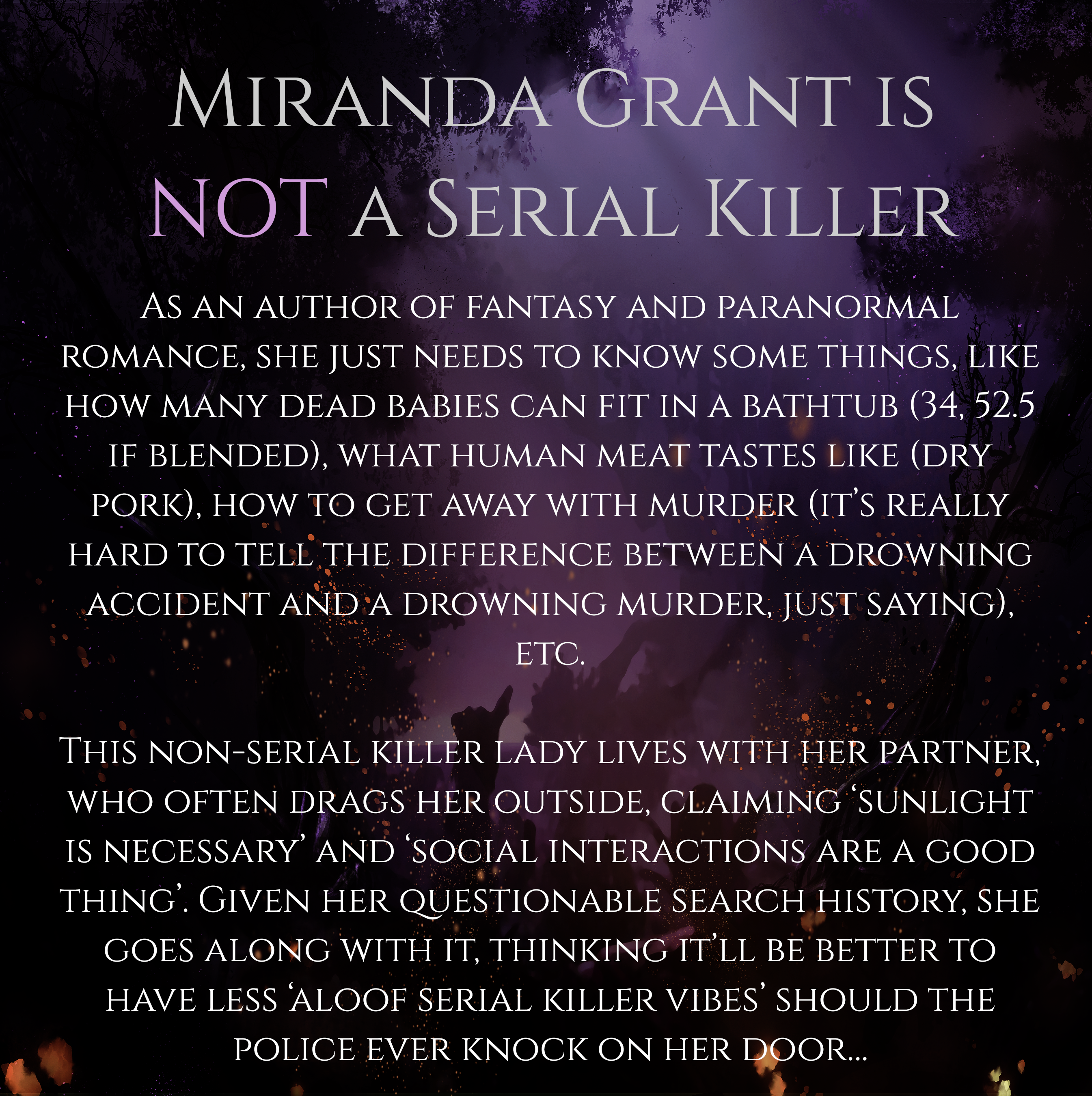 Miranda Grant is not a serial killer