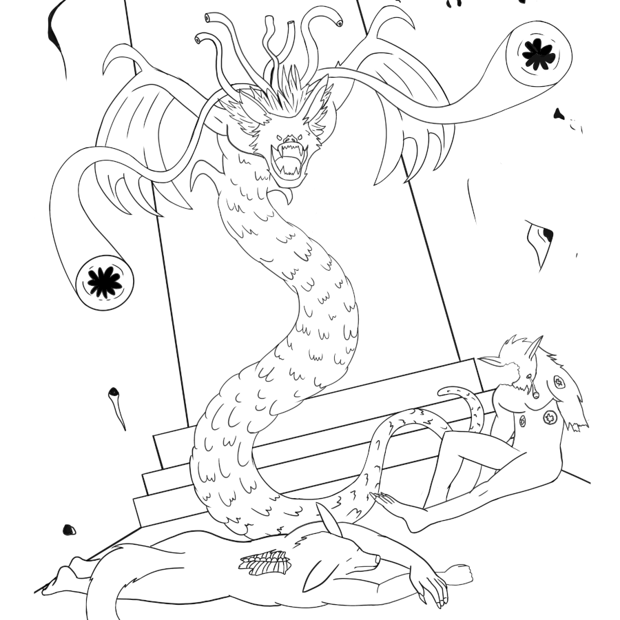 all human artists; 38 pages to colour, 13 of which are NSFW