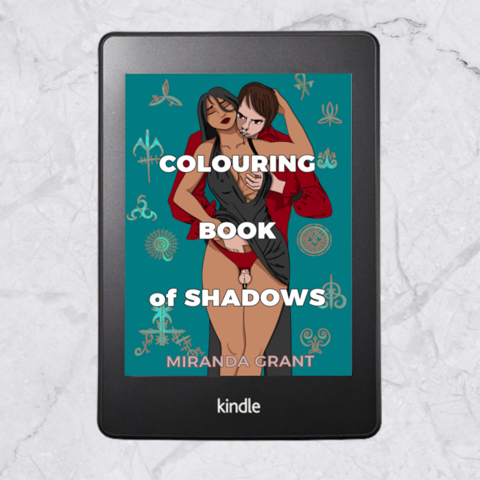 colouring book for the Book of Shadows series
