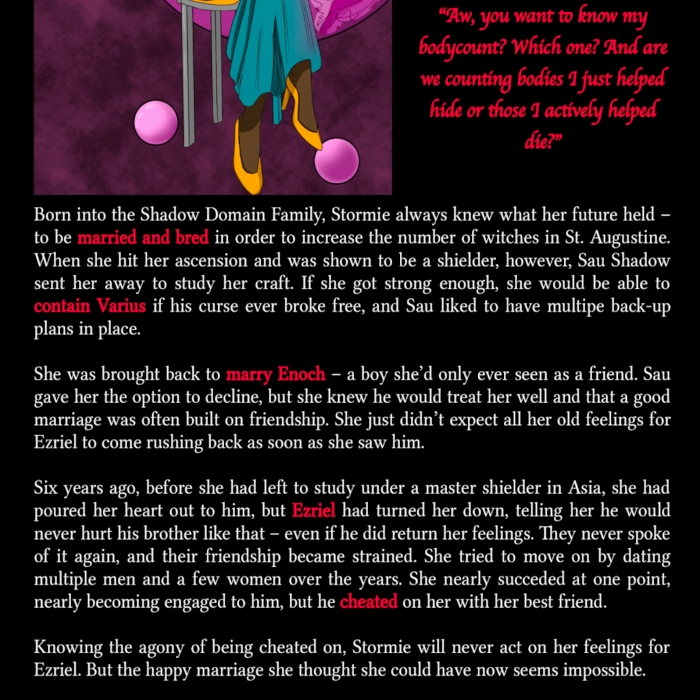 information on Stormie Shadow