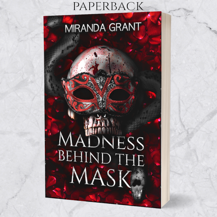 the paperback of Madness Behind the Mask